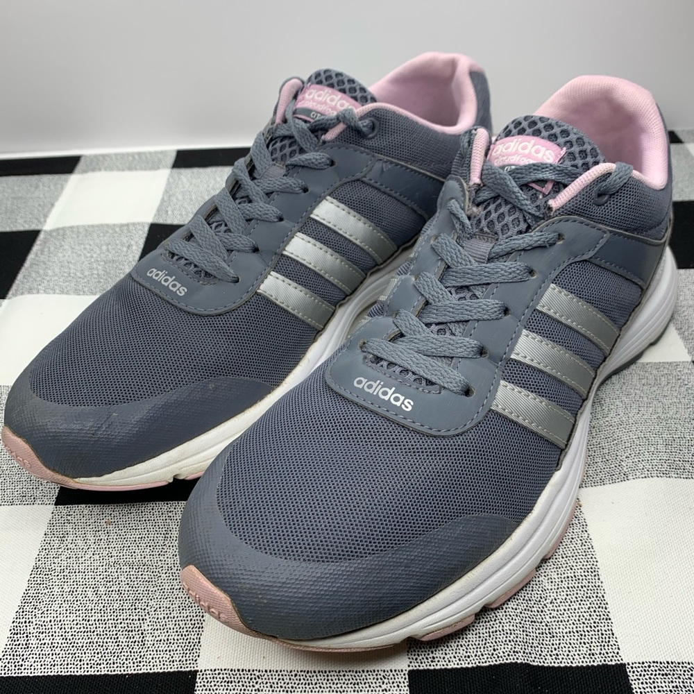 ADIDAS Neo Cloudfoam VS City pink and grey Sneaker